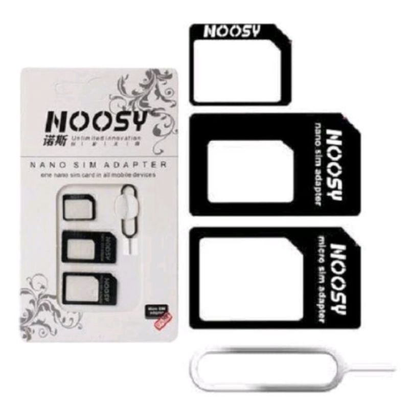 NOOSY SIM CARD ADAPTOR / COLOKAN / SAMBUNGAN HP