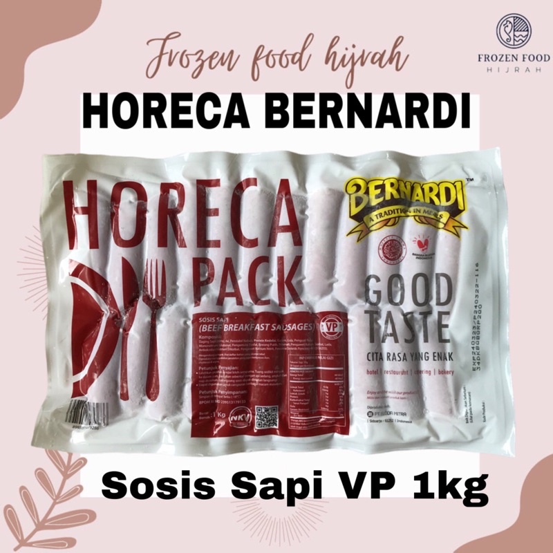 

BERNARDI HORECA SOSIS SAPI 1 KG