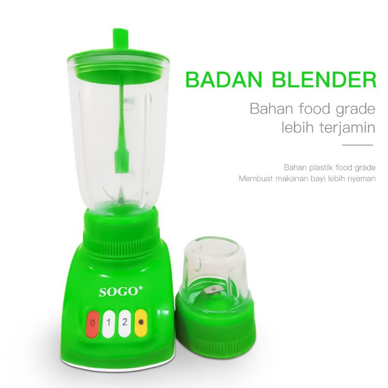 BLENDER SOGO|| SOGO BLENDER T9 2 IN 1