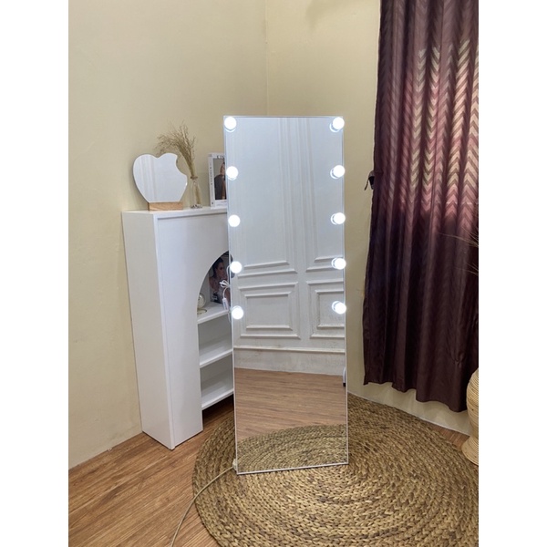 Jual Standing Mirror Vanity Mirror X Cm Full Body Harga Belum Ongkir Order Wajib Baca