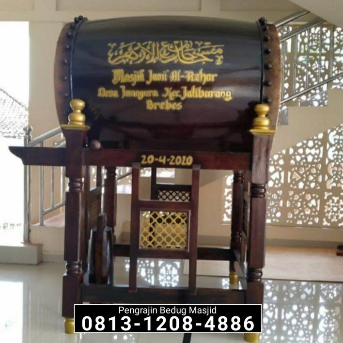 ( Bayar Setelah Besug Sampai Lokasi Anda ) Bedug Masjid Besar Beduk Masjid Kayu Jati Kulit Sapi Kuli