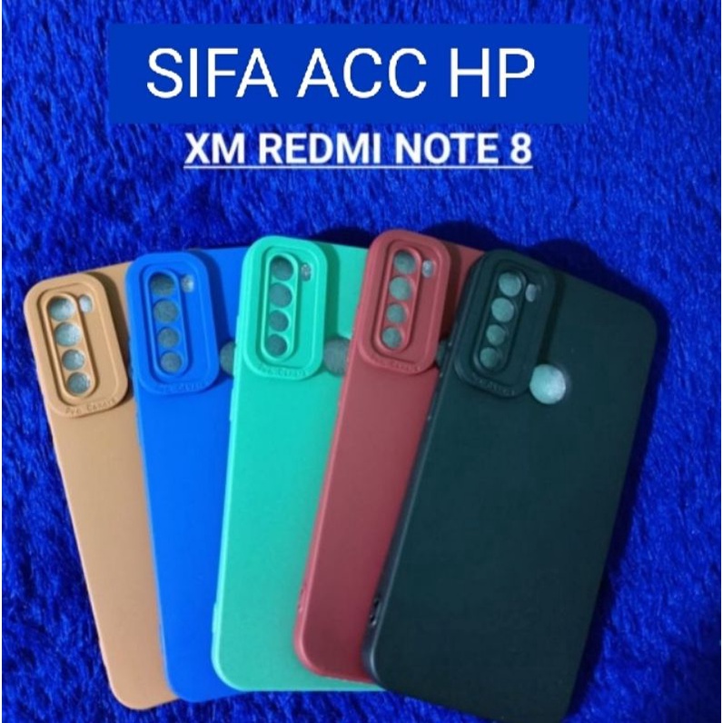 Silicone Soft Case Xiaomi Redmi Not 8/Not 7 Casing Silikon Macaron Protector Pro Camera Redmi Not7/N