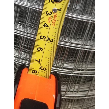 Ram Kawat Loket Galvanis Chrome Kotak 1" Per 1 Mtr Lebar 90 cm