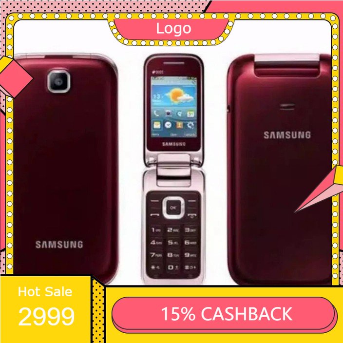 Hp /Handphone Samsung C3592 Samsung lipat Hp Samsung C3592 NEW Bahasa Indonesia DHI17OR