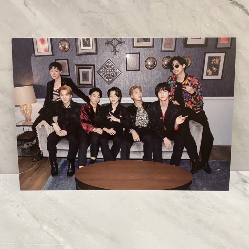 READY BTS Postcard Group OT7 double side memories 2021 dvd bluray digicode digi digital code ptd