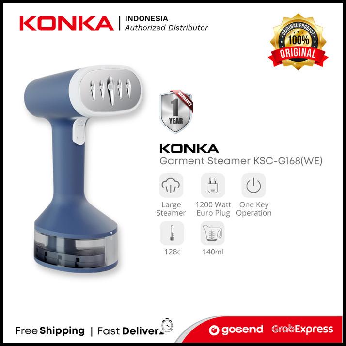 Konka Garment Steamer | Setrika Uap Genggam - Ksc-G168(We)
