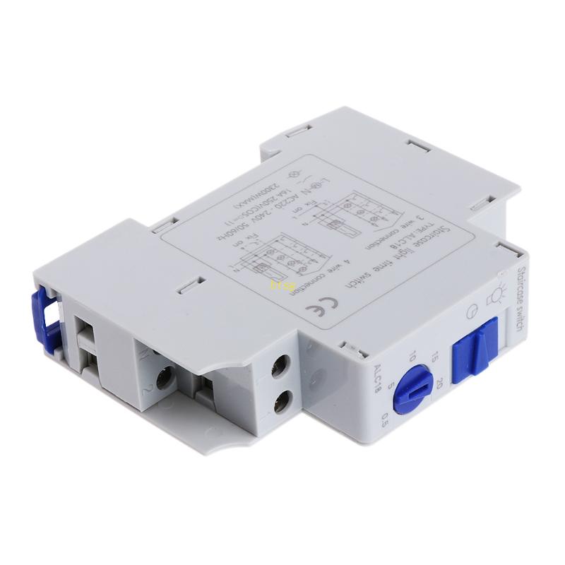 Btsg Switch Relay Elektronik 16A DIN Rail Stcase Untuk Koridor AF