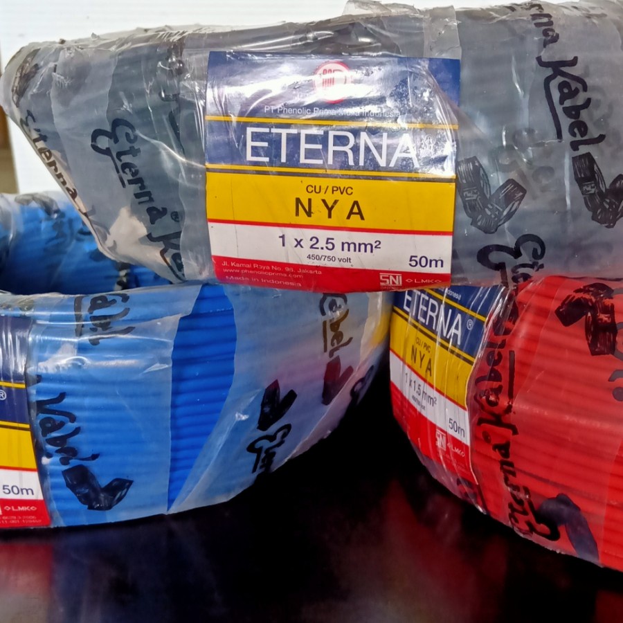 kabel NYA 1x2,5 eterna (50m).