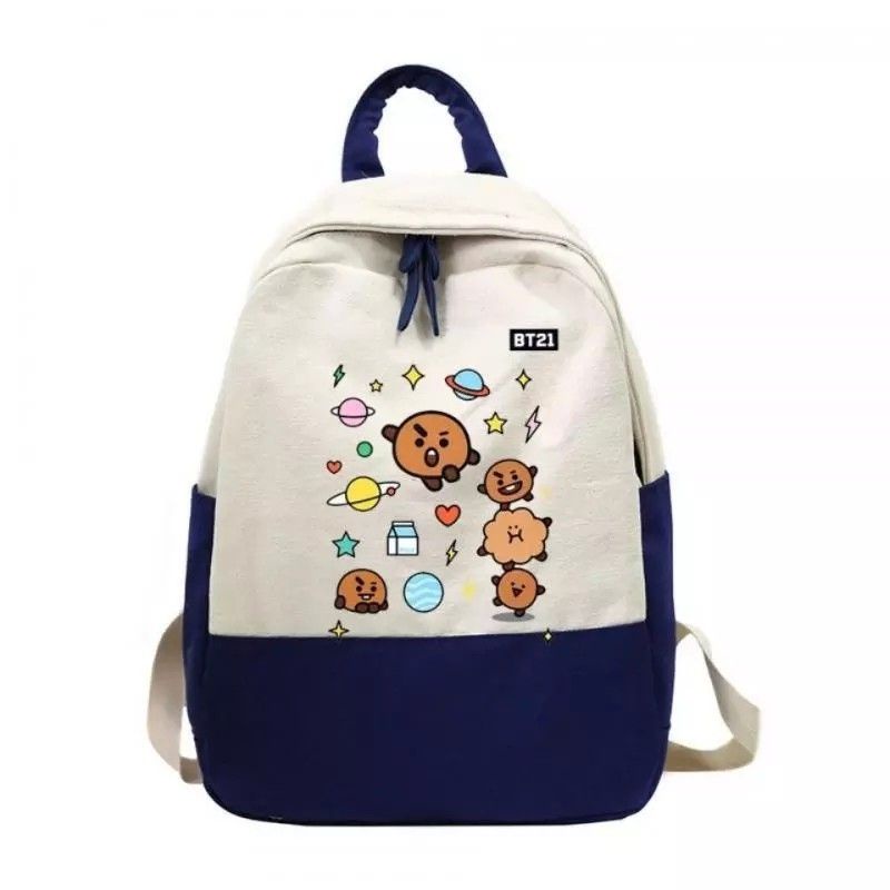 Ransel Anak Sekolah BT21 Ransel Terbaru Motif BT21