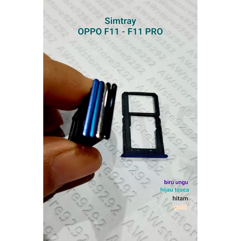 Slot Tempat Dudukan Kartu Simcard Sim card Lock Simtray Sim Tray OPPO F11 - F11 PRO