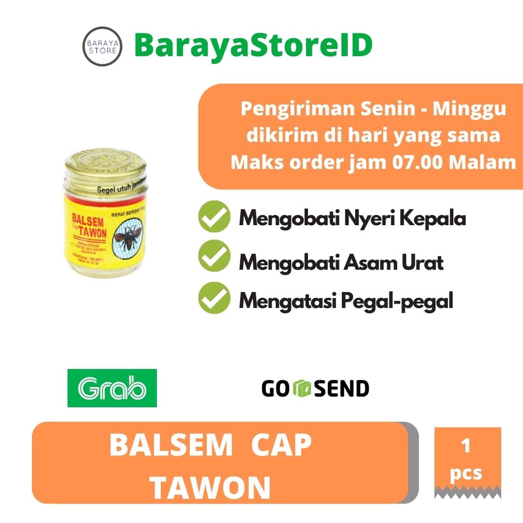 Balsem Cap Tawon Original Asli Makassar