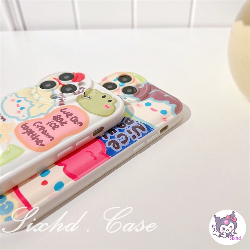 Redmi 12C 10C 10A 10 9C 9A 9T 9 Redmi Note 12 11 11s 10 9 8Pro Xiaomi 12X Mi 11Lite 11T 10T Poco F3 X3 X4Pro Cute Couple Doodle Air Cushion Phone Case Soft TPU Shockproof Protective Cover