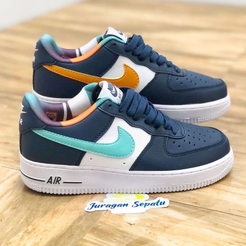 Nike Air Force 1 '07 LV8 EMB &quot;Thunder Blue/Washed Teal&quot;