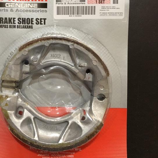 Kampas Rem Belakang Vega ZR Jupiter Z MX RXK 5D9 P321
