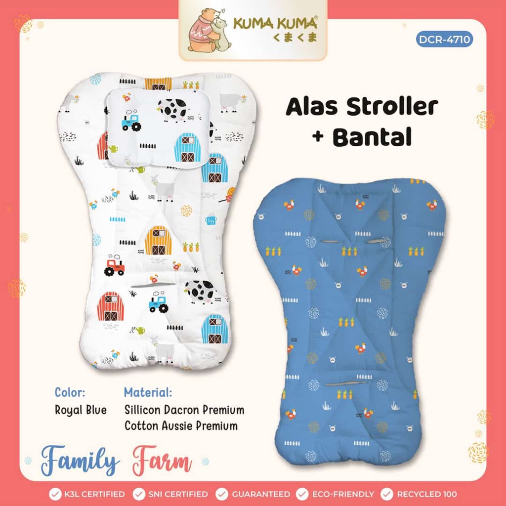 KUMA KUMA ALAS STROLLER Free Bantalan