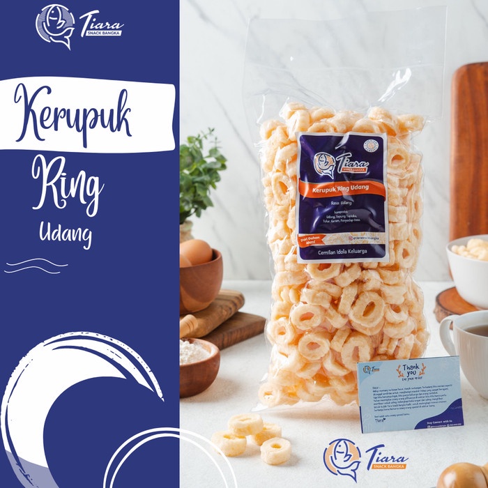 

SALE Kerupuk Ring Udang Tiara Snack Bangka