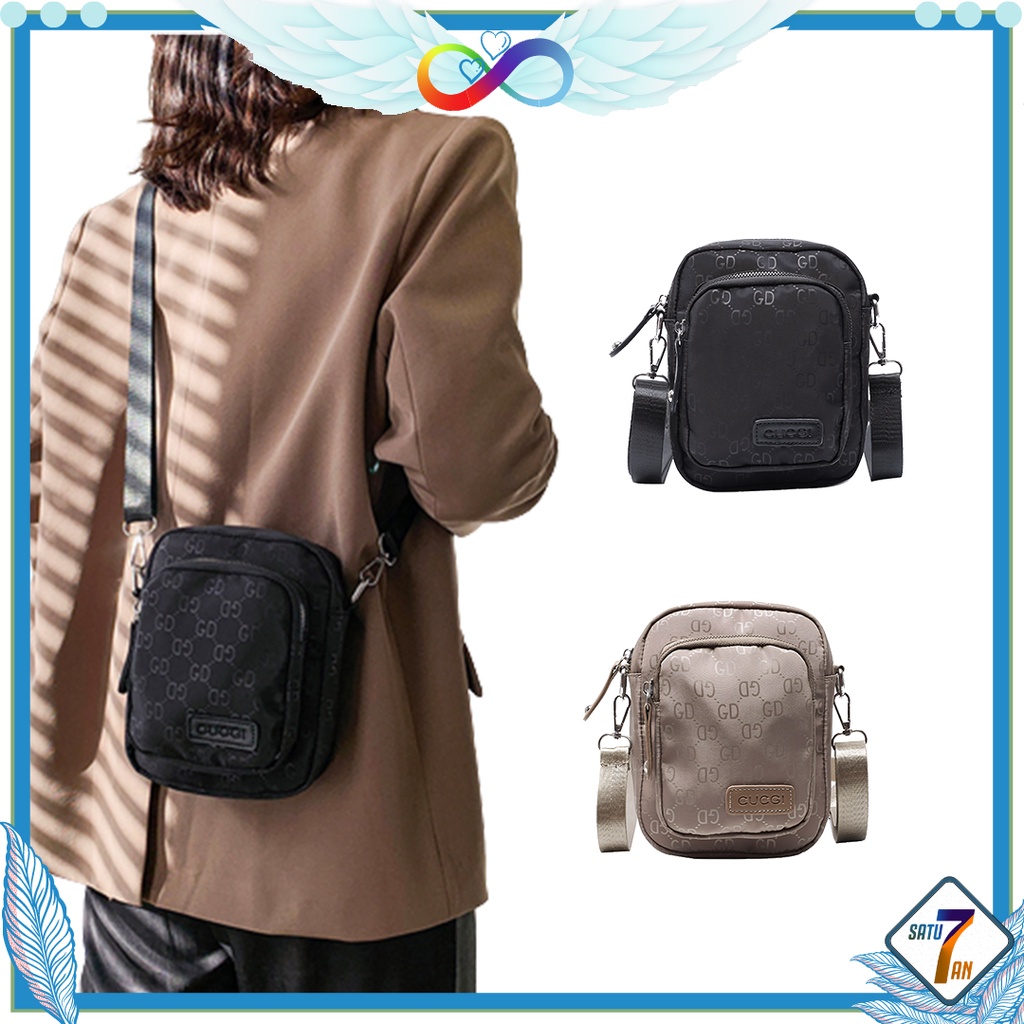Satu7an T273 Tas Selempang Wanita Mini Korean Style Fashion Tas Hp Cewek Import Sling Bag Women Kain