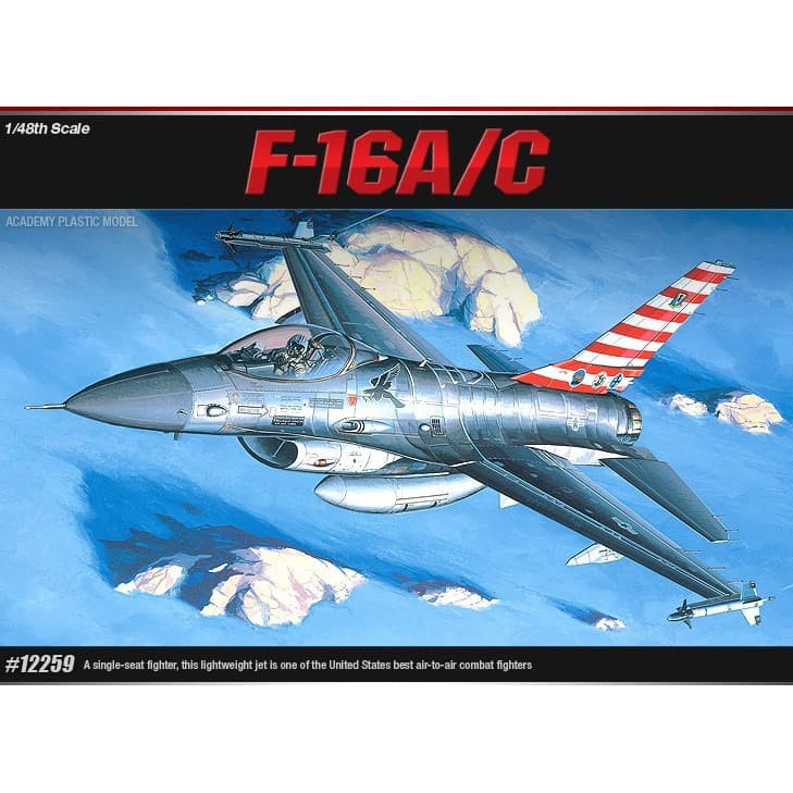 Model Kit Pesawat Academy F-16A/C 12259 1/48