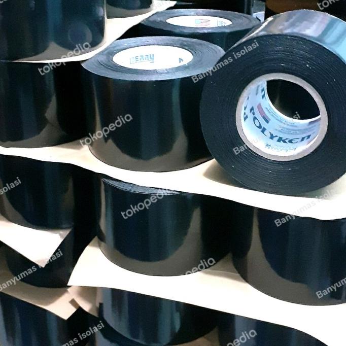 

polyken tape 4" x 100ft hitam 980-20