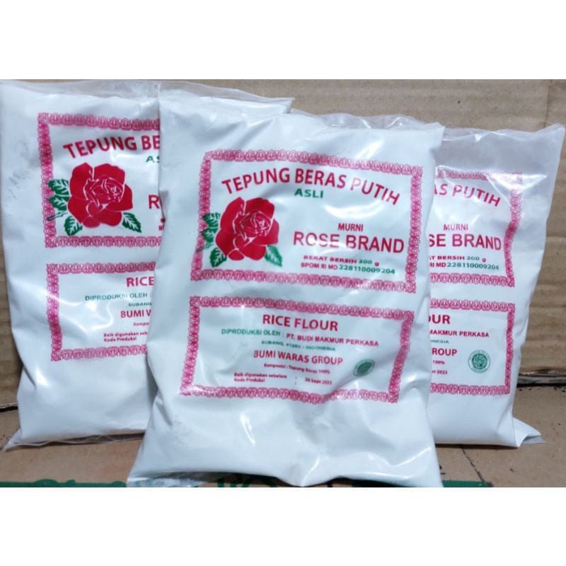 

TEPUNG BERAS ROSE BRAND 250g 500g