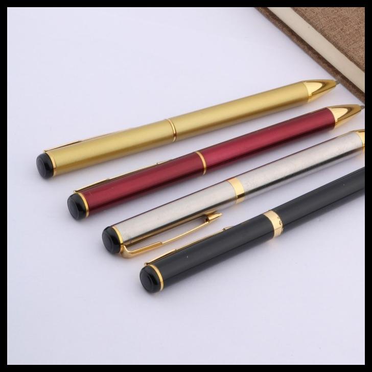 

Pulpen Metal Pro Mewah Silver Gold Besi Emas Seminar Souvenir Pm 03 Sg