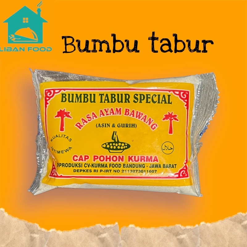 

Bumbu CAP KURMA tabur rasa ayam bawang ( KECIL ) 50gr
