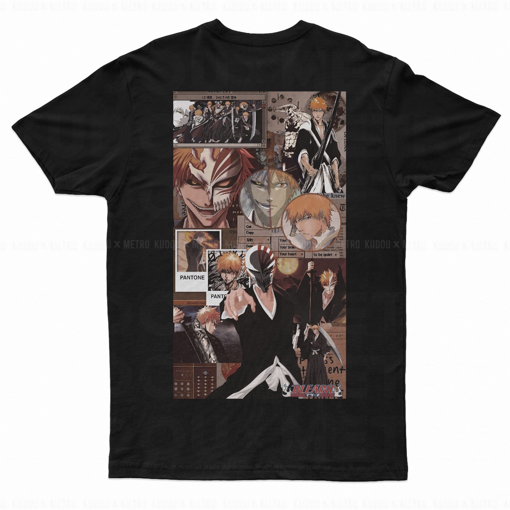 Tshirt Ichigo Kurosaki Bankai Anime Manga Bleach Premium Unisex