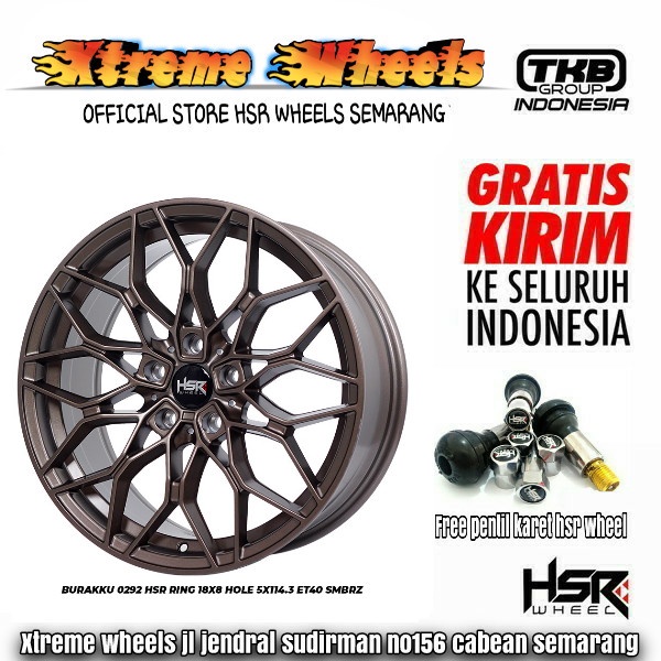 velg mobil innova terios rush xpander xtrail dll velg hsr wheel ring18 gratis ongkir