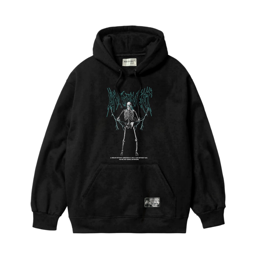 Sweater Hoodie Punishment Ambition Black