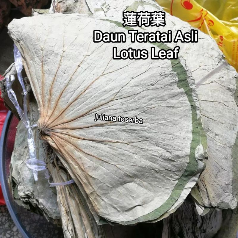 

Teh Daun Teratai He Lien Yek 荷蓮葉 Folium Nelumbinis Lotus Leaf 50 gram