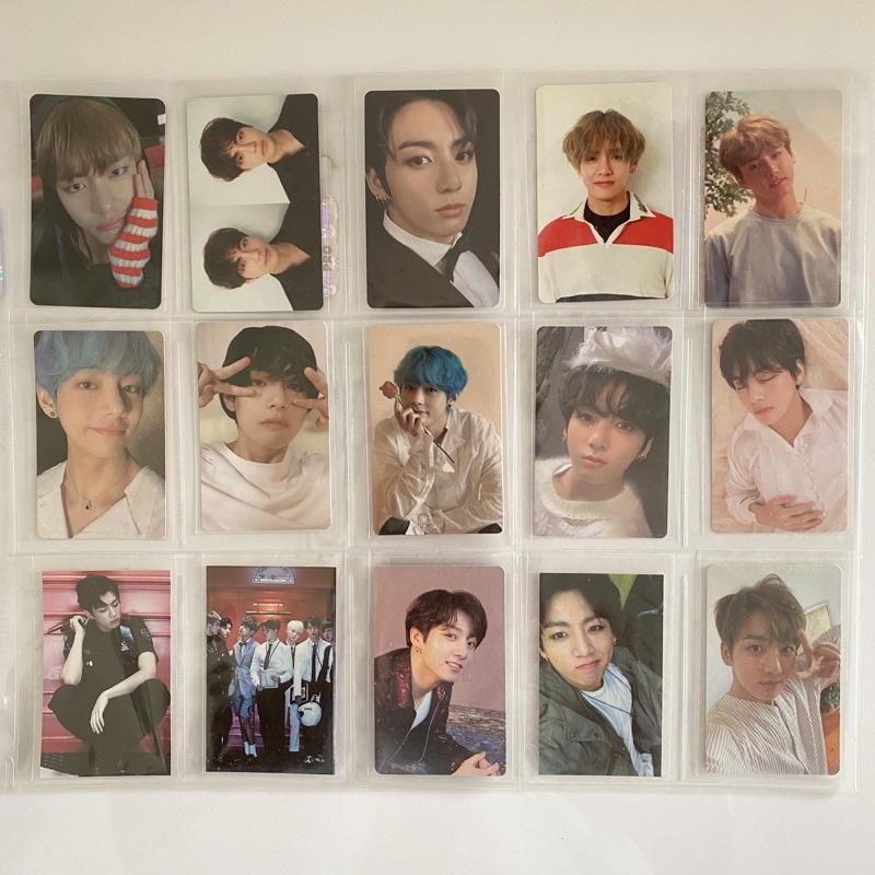 BTS OFFICIAL PHOTOCARD, PHOTOCARD BTS, JUNGKOOK PHOTOCARD TAEHYUNG PHOTOCARD BTS RARE PHOTOCARD LY T