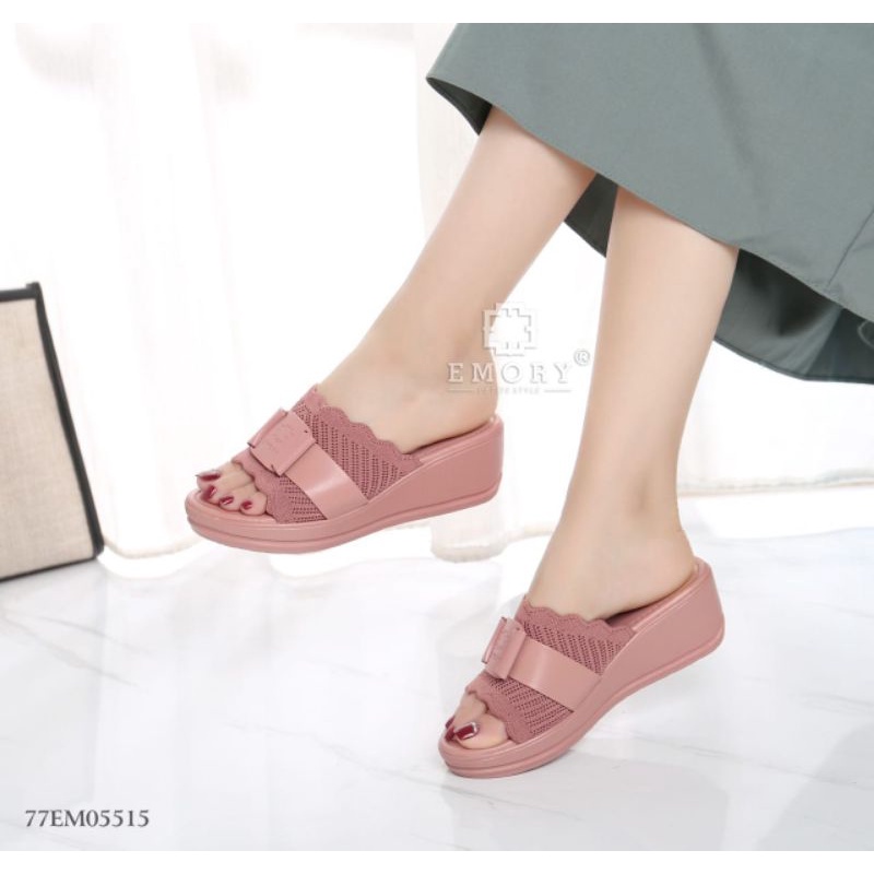 sandal wanita wedges EMORY Dowaryn 77EMO5515 ORIGINAL Brand
