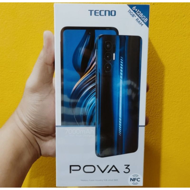 Tecno pova 3 LED gaming Ram 6/128 Nfc