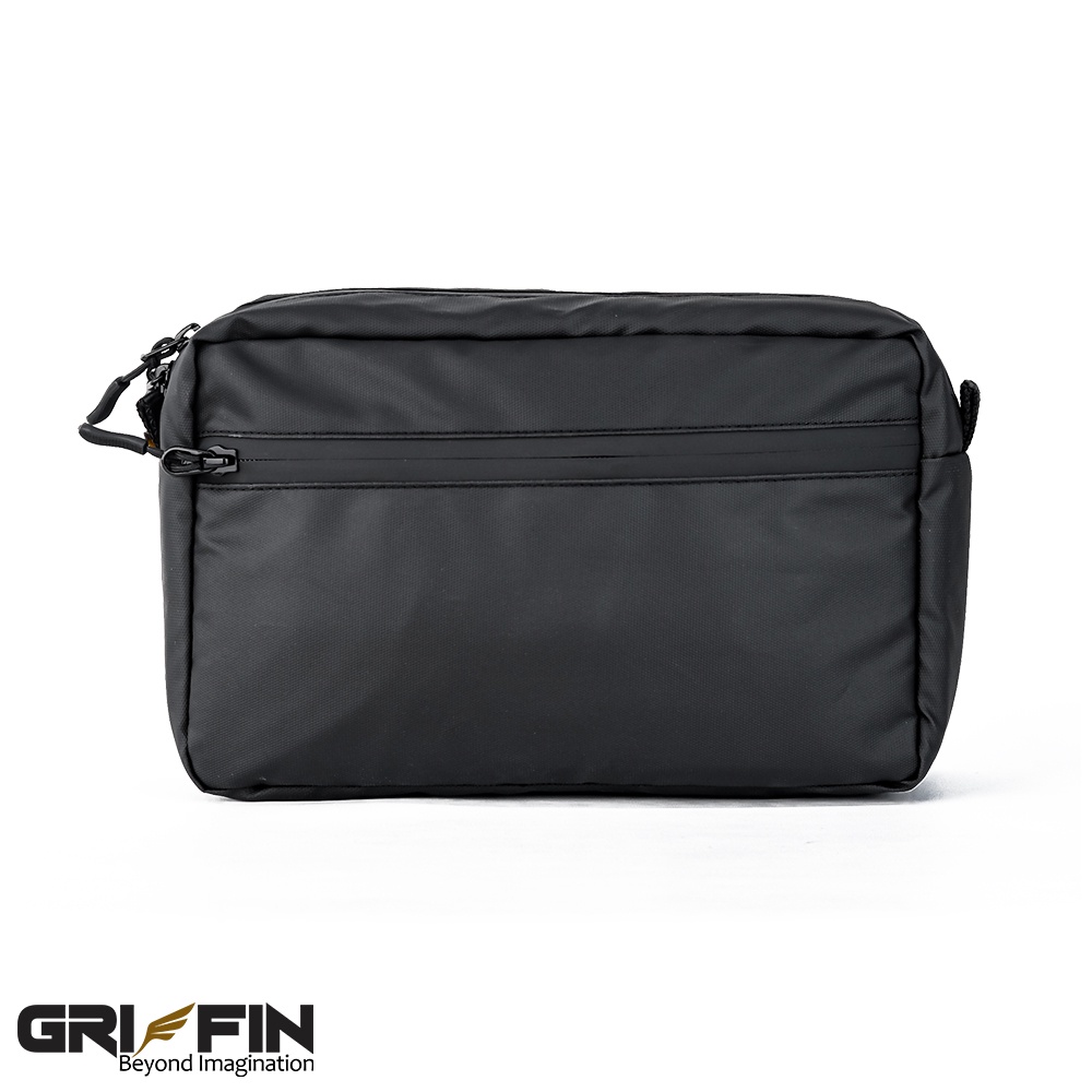 Pouch Bag Clutch Pria Levin Waistbag Distro Hitam by Griffin Apparel