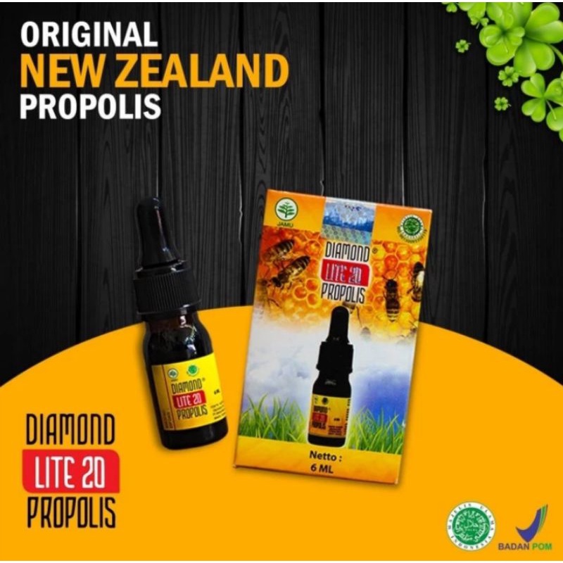 

Propolis Diamond Lite20 Original Import New Zealand # 6ml