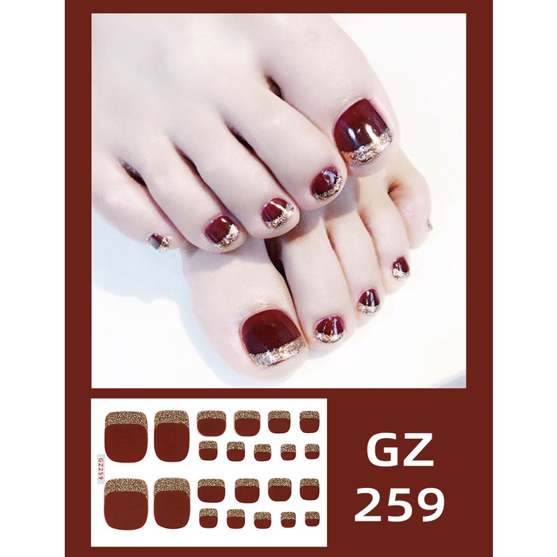 Gz34 Stiker Kuku 3D Bahan Akrilik untuk Nail Art