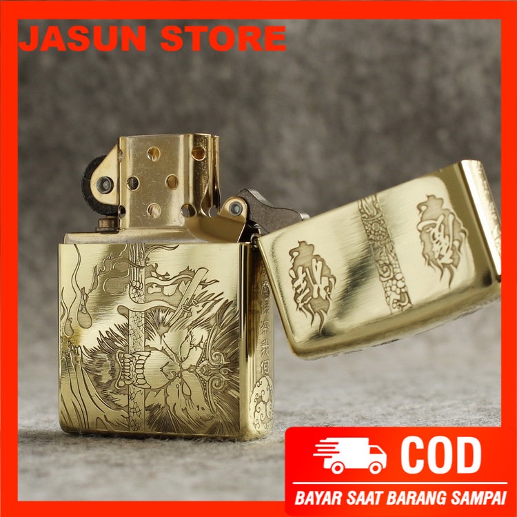 Korek Api Zippo Premium Gold