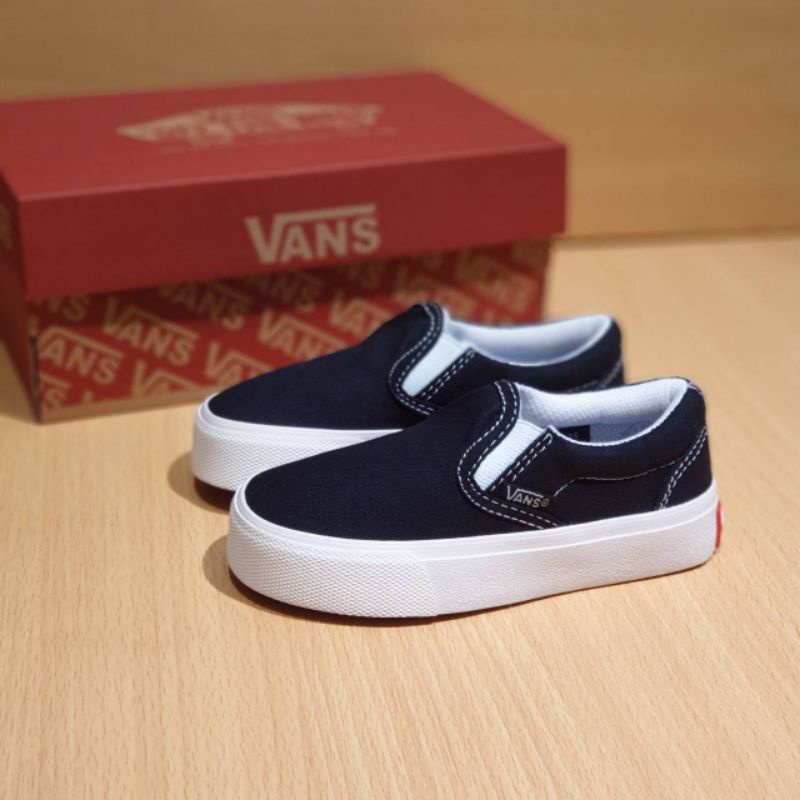 SEPATU SLIP ON ANAK LAKI LAKI PEREMPUAN SEPATU VANS KIDS PREMIUM HIGH QUALITY SEPATU SEKOLAH ANAK LAKI LAKI PEREMPUAN KADO