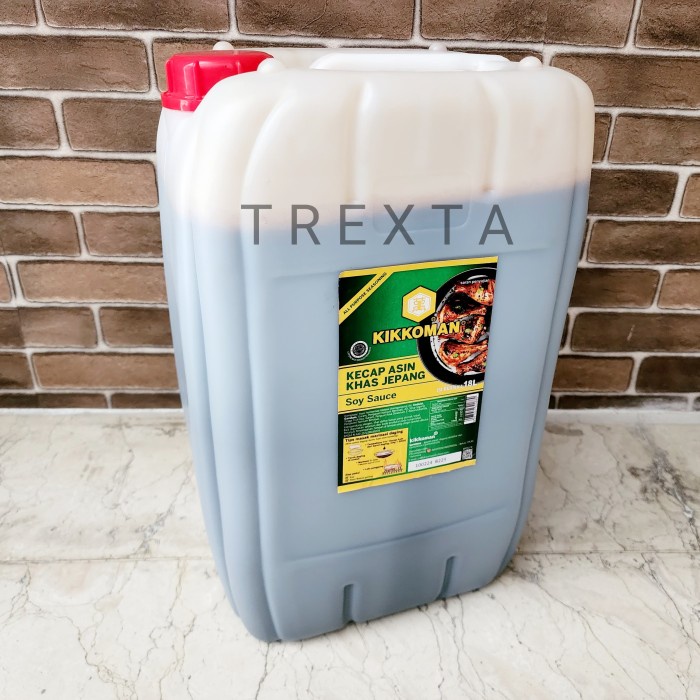 

Kikkoman Soy Sauce / Kecap Asin Khas Jepang 18 Liter