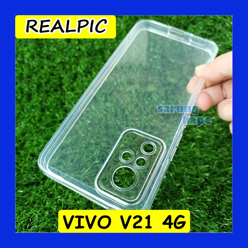 Vivo V21 4G - Airbag Space Clear TPU Softcase Cover Casing