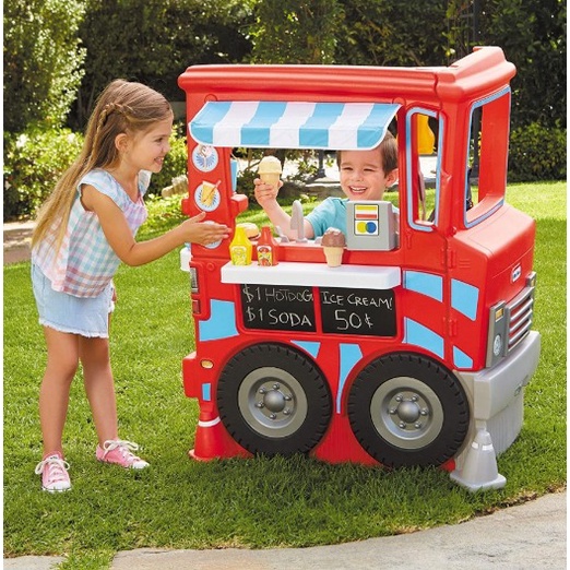 Little Tikes 2-in-1 Pretend Play Food Truck Kitchen