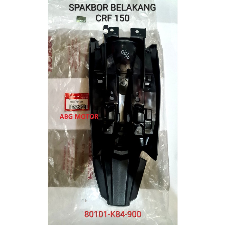 SPAKBOR SAYAP BELAKANG FENDER B CRF 150 ORIGINAL ASLI