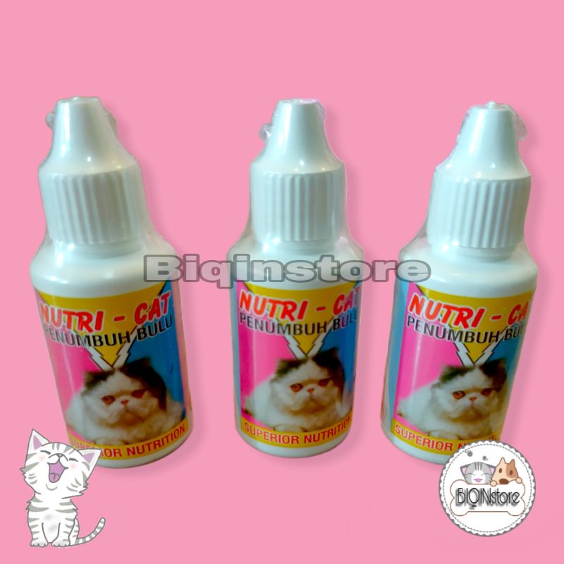 Vitamin Penumbuh Bulu Kucing Nutri-Cat 30ml