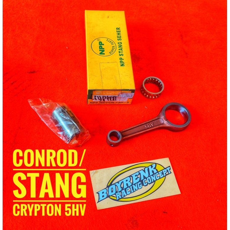 STANG SEHER / CONROD KIT CRYPTON (4ST-5HV)NPP - BOYRENK RACING