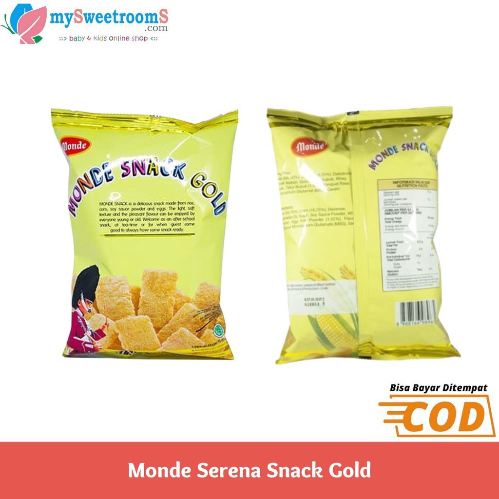 

Monde Serena Snack Gold 60Gr Makanan Cemilan