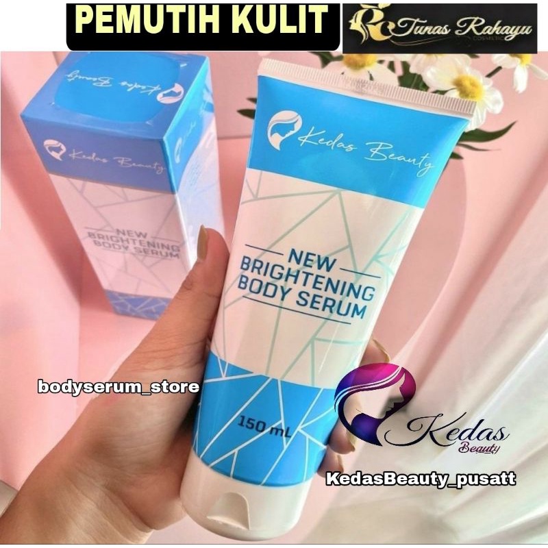 BODY SERUM KEDAS BEAUTY KEMASAN BARU/ORIGINAL 100% BISA COD