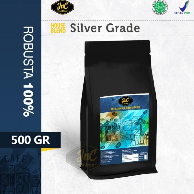 

Sale JnC House Blend Silver 100% Biji Kopi Robusta 500 Gr /KOPI RUBE/KOPI KAPAL API/KOPI SLB/KOPI PEJUANG/KOPI BUBUK