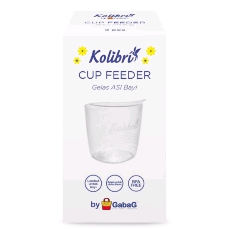 Gabag - Kolibri - Cup Feeder Cangkir Menyusui, Gelas Asi Bayi