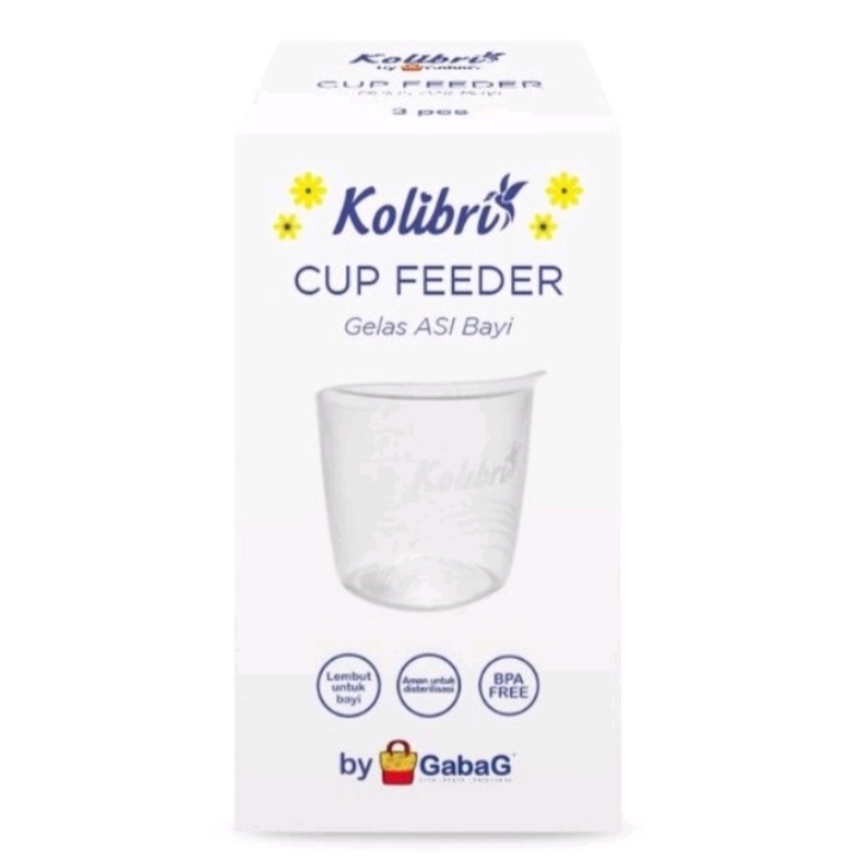 Gabag - Kolibri - Cup Feeder Cangkir Menyusui, Gelas Asi Bayi