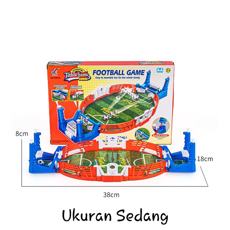 [JUALSEMUA18](O1818)Mainan Tanding Sepak Bola Meja / Table Soccer Pinball / Mainan Mini Tanding Goal Sepak Bola Portable / Football Game